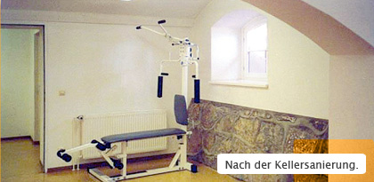 Kellersanierung nachher